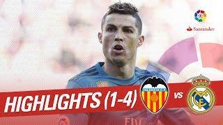 Highlights Valencia CF vs Real Madrid (1-4)