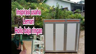 inspirasi usaha cara membuat lemari tiga pintu hollo baja ringan