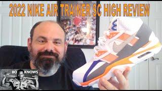 2022 NIKE AIR TRAINER SC HIGH "BO JACKSON/AUBURN" REVIEW