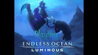 Playing Endless Ocean: Luminous my first Dive!