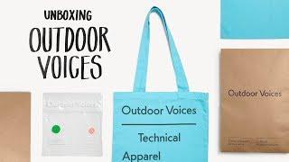 Unboxing Outdoor Voices