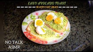 Easiest Avocado Toast Recipe (ASMR) | TRENDYSEASON