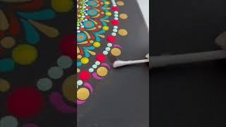 Rectifying my Dot Mandala Painting mistakes ️ #youtubeshorts #dotmandalapainting #shorts