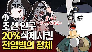 조선시대엔 전염병이 걸리면 어떻게 했을까?ㅣ나라를 파국으로 몰아간 전염병들