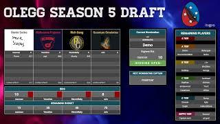 OLEGG Season 5 Draft