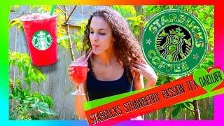 DIY Starbucks Strawberry Passion Tea Daiquiri | Non-Alcoholic