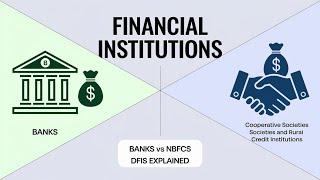 Financial Institutions Demystified: Banks, DFIs, NBFCs, and Cooperative Banks Explained"