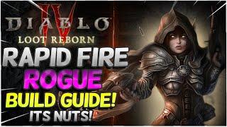 Rapid Fire Rogue is INSANE in Diablo 4 Season 4 Build Guide!