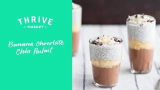 How to Make a Yummy Banana Chocolate Chia Parfait!