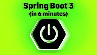 Spring Boot 3 in 6 minutes