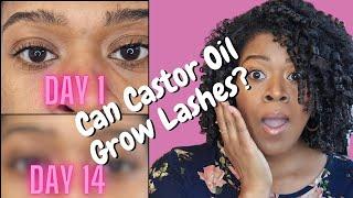 I Used CASTOR OIL on My Lashes for 14 Days | Before & After