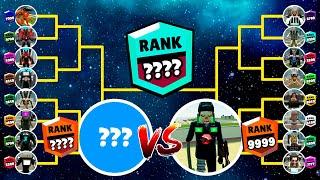 TOURNAMENT SKIBIDI TOILET BRAWL STARS RANKS VS TV MAN TITAN & SPEAKERMAN & CAMERAMAN GARRY`S MOD