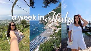 a week in ITALY *positano, capri, venice*