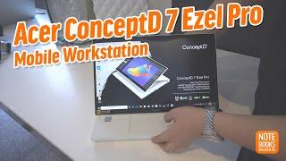 Mobile Workstation: Acer ConceptD 7 Ezel Pro Hands-on - Deutsch / German
