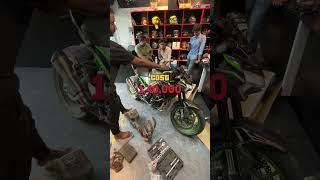 Z900-க்கு exhaust விலை 1,40,000 ah ?? ⁉️ #shorts#tamil#rendrubavlogs