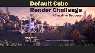 Bad Normals Default Cube Render Challenge | Top 100 | Creative Process | Blender 3.2