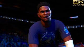 NBA 2K25 (PS5) New York Knicks vs. Minnesota Timberwolves [4K ULTRA HD | GODLIKE QUALITY]