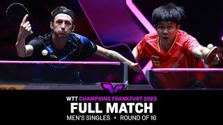 FULL MATCH | WANG Chuqin vs Liam PITCHFORD | MS R16 | #WTTFrankfurt 2023