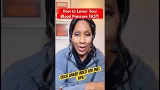 LOWER BLOOD PRESSURE INSTANTLY with these 3 TIPS!   #shorts #shortsfeed #shortsvideo