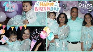 Anisha Ka 1st Birthday CelebrationGrand Birthday Bash with Our Friends & FamilyIndian Mom On Duty