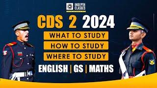 CDS 2 2024 Strategy | CDS 2024 EXAM PREPARATION | CDS STUDY MATERIALS , booklist, , Sources #cds