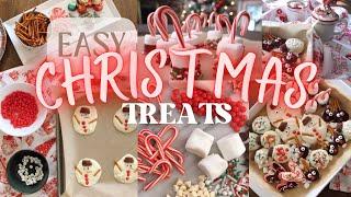 CHRISTMAS TREATS! EASY DIY CHRISTMAS TREATS | NO BAKING REQUIRED #christmastreats