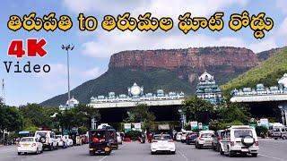 Tirumala Tirupati ghat Road complete journey 4k video