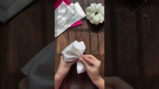 How to make satin fabric hair bow clips, hair bow making tutorial, hair bow stitching home