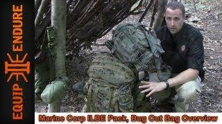 Marine Corp ILBE Pack, Bug Out Bag Overview, Equip 2 Endure