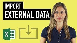 How to Easily Import External Data into Excel & Import Data from the Web