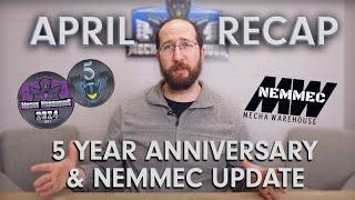 Mecha Warehouse is Five!! - April Monthly Recap