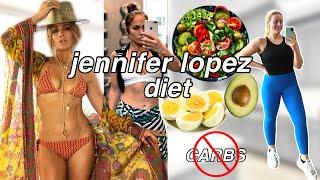 i tried J LO'S 10 day NO CARB NO SUGAR diet