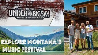 Under the Big Sky Music Festival 2023 | Glacier National Park Adventure | Whitefish, Montana