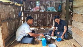 Bareng Tetangga Kebun, Menu Makan Siang, Sayur Bening Waluh, Sambel Ikan Teri,