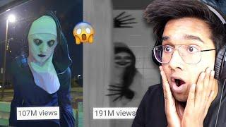 These Horror Videos have 100 Million + Views | try not to get Scared