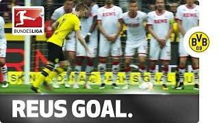 Marco Reus Scores a Textbook Free Kick