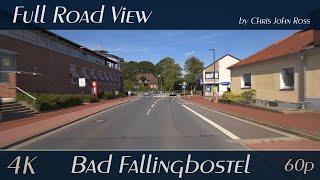 Bad Fallingbostel, Germany: Düshorner Straße, Kirchplatz, Soltauer Straße - 4K (2160p/60p) Ultra HD