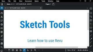 Bluebeam Revu: Sketch Tools