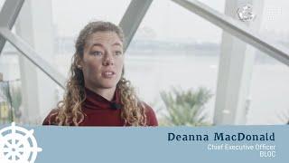 Snapshot with BLOC's Deanna MacDonald at the Global Maritime Forum's Annual Summit 2019