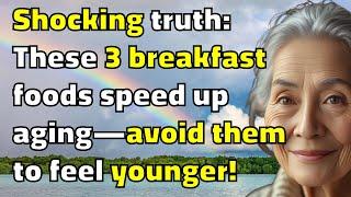 No Matter How Hungry You Are, Avoid These 3 Breakfast Foods as You Age!
