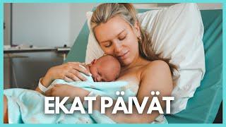 ENSIMMÄISET PÄIVÄT VAUVAN KANSSA