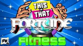 Fortune Teller Fitness  - This or That #11 | Family Brain Break Workout