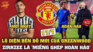 Tin Bóng Đá MU 17/7: LỘ DIỆN BẾN ĐỖ MỚI CỦA GREENWOOD, ZIRKZEE LÀ MIẾNG GHÉP HOÀN HẢO