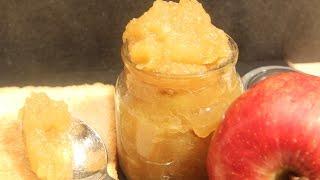 Apple cinnamon jam (microwave recipe)