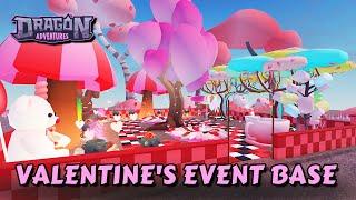 How to Build a Base in the Style of Valentine's Event in Dragon Adventures