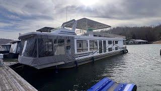 Houseboat For Sale Dale Hollow Lake 2002 Lakeview 16 x 76 $275,000