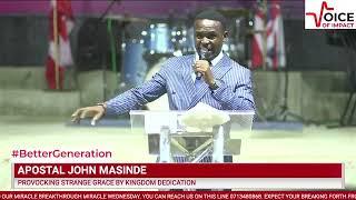 Dedication to God provokes strange grace