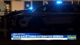 Makaha road rage incident turned to attempted murder, Thursday night