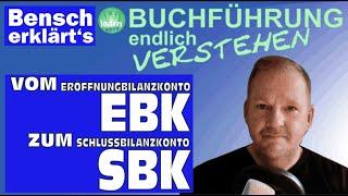 Buchführung verstehen: Vom Eröffnungsbilanzkonto (EBK) zum Schlussbilanzkonto (SBK)