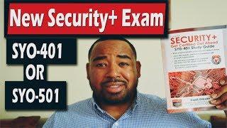 Should you take the Comptia Security+ SYO-401 or SYO-501?  GIVEAWAY